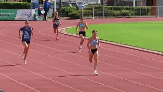 Ht2 200m U16 Women ANQ Championships Townsville 2729 September 2024 [upl. by Eldin142]