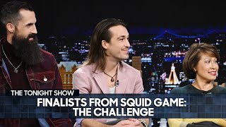 Finalists from Squid Game The Challenge Dish on Competing in the Show  The Tonight Show [upl. by Abita936]