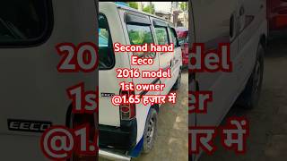 Second hand eeco urgent sale 2016 model marutieecocng eeco5seater [upl. by Broome]