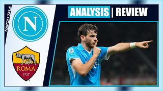 Napoli 1 0 Roma  Review  Analysis  Player Ratings [upl. by Aseen]