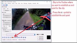 Avidemux tutorial How to cutedittrim videoclips [upl. by Retsam]