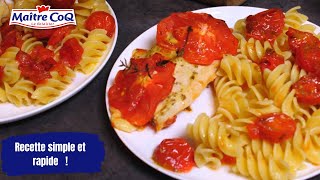 Filets de poulet au comté et aux tomates [upl. by Cupo146]