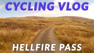 Cycling Vlog Hellfire Pass Snowdonia Wales [upl. by Essiralc]