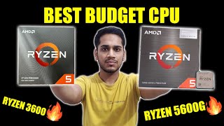 Ryzen 5600g vs Ryzen 3600 With Gaming Benchmarks  BEST BUDGET CPU [upl. by Iatnahs]