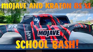 ARRMA KRATON 8S XL AND MOJAVE 6S BASH [upl. by Remliw]