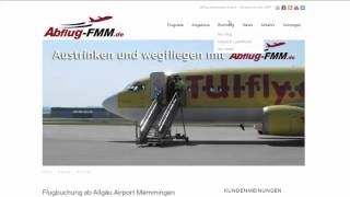 Sommerflugplan 2016 Flughafen Memmingen  Allgäu [upl. by Trammel586]