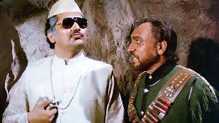 डाकू और मंत्री तो कानून के दामाद है जिसकी खातिरदारी पुलिस वाले करते हैं  Tridev  Amrish Puri Scene [upl. by Belicia]