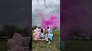 Tic tac toe gender reveal show💕🎉 genderrevealideas genderreveal [upl. by Erret]