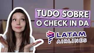 Guia completo para fazer o check in da LATAM [upl. by Ribak]