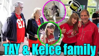 OMG Taylor Swift pictures inside Traviss house as she enjoyed lunch with Kelce family [upl. by Millur321]