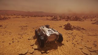 Desert Trek in the Ursa Avoiding Base Guns in a 10k Mission  Star Citizen [upl. by Trometer]