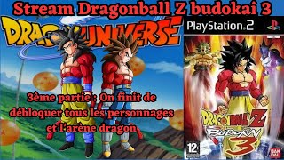 DragonBall Z budokai 3 mode histoire en live   3ème partie [upl. by Bodwell]