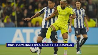 MNPD providing extra security at GEODIS Park [upl. by Samled]