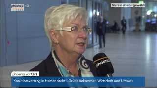 Wahl der Bundeskanzlerin Gerda Hasselfeldt CSU im Interview am 17122013 [upl. by Bertrando]