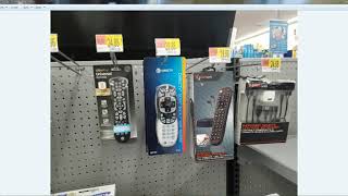 DIRECT TV GENIE REMOTE NOW SOLD AT YOU LOCAL WALMART [upl. by Anelehs]