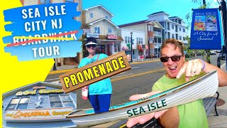 Sea Isle City NJ  Best Beach in New Jersey  Boardwalk Tour Sea Isle City New Jersey [upl. by Yreffej]