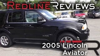 2005 Lincoln Aviator Review Walkaround Start Up Test Drive [upl. by Rourke910]