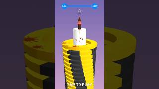 Stack Ball Highest Level  2486 stackball stack ytshortsindia viralshorts shorts [upl. by Anikehs774]