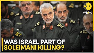 Israel was supposed to kill Soleimani with us says former US President Donald Trump  WION [upl. by Llerihs]