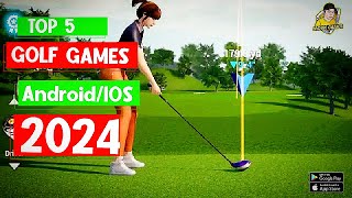 5 Best Golf Games For Android amp IOS 2024 [upl. by Niwhsa]