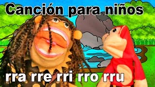 Canción rra rre rri rro rru  El Mono Sílabo  Videos Infantiles  Educación para Niños [upl. by Samalla]