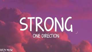 One Direction  Strong Lyrics [upl. by Sorazal]