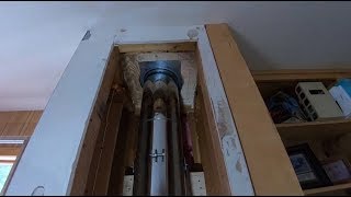 Obadiahs How To Properly Install Long Chimney Pipe [upl. by Zerla]