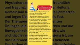 Physiotherapie deutschlernen germanlessons lernedeutsch learngerman foryou [upl. by Swor]