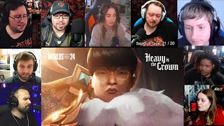 Heavy Is The Crown ft Linkin Park MV  League of Legends REACTION [upl. by Stanly14]