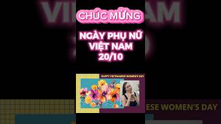 Chúc Mừng Ngày Phụ Nữ Việt Nam 20 Tháng 10  Diễm Hồ hodiem83 shorts ngayphunuvietnam [upl. by Otrebilif]