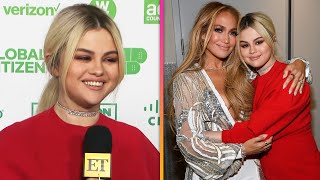 Selena Gomez Reveals Her NERVES About Hosting VAX LIVE Concert With Jennifer Lopez Exclusive [upl. by Harli]