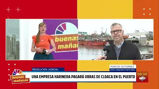 UNA EMPRESA HARINERA PAGARÁ OBRAS DE CLOACA EN EL PUERTO [upl. by Etka]