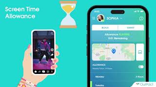 OurPact Parental Control App Preview [upl. by Anaitit]