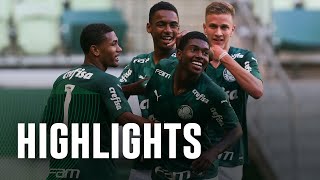 MELHORES MOMENTOS  PALMEIRAS 6 X 0 BAHIA  BRASILEIRO SUB17 [upl. by Rennane]