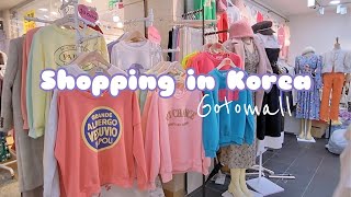 shopping in korea vlog 🇰🇷 Gotomall winter fashion haul 💜 colorful amp neutrals [upl. by Etireugram117]