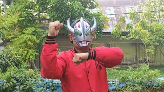 Topeng ultraman ribut action superhero story Ultraman Zero Ultraman trigger vs monster [upl. by Colon]