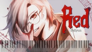 【Piano】 Mori Calliope  Red [upl. by Allebara]