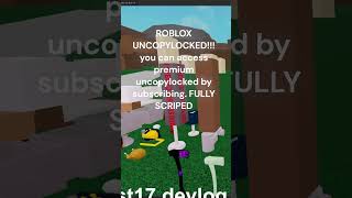 Roblox uncopylocked in discord uncopylocked scripting lua roblox opensource discord sub [upl. by Llerej]