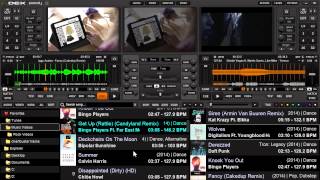 PCDJ DEX 3 DJ Software  Changing Font Size In Browser Lists [upl. by Aicnom413]