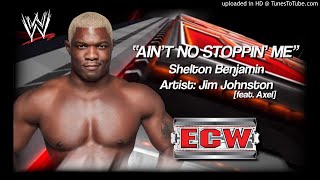 Shelton Benjamin 2008  quotAint No Stoppin Mequot WWE ECW Entrance Theme [upl. by Yelnet]