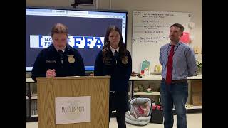 North Hall Middle School FFA Week 2024 Proclamation Ceremony [upl. by Nomsed]