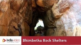 Bhimbetka Rock Shelters  a UNESCO World Heritage Site  India Video [upl. by Elok]