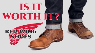 Red Wing Boots Are They Worth It  Mens Iconic American Work Boot Review [upl. by Heathcote103]