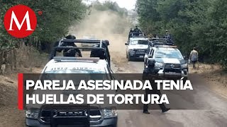 Encuentran pareja asesinada en carretera en Michoacán cuerpos tenían huellas de tortura [upl. by Godart45]