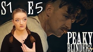 Peaky Blinders REACTION  Season 1 Episode 5 [upl. by Ashlen]