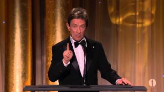 Martin Short honors Steve Martin at the 2013 Governors Awards [upl. by Nylhtiak]