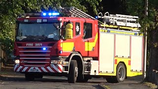 RETAINED Alsager Pump Turnout  Cheshire Fire And Rescue Service [upl. by Grosberg]