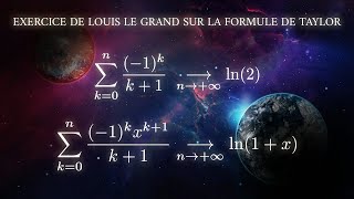 Exercice De Louis Le Grand Sur Le Développement Limité De ln1  x [upl. by Leina]