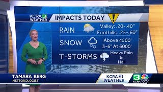 Northern California Storm Impacts  Feb 5 update at 6 am [upl. by Afrika]