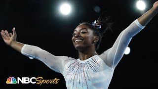 Simone Biles Rio 2016 individual allaround Final routines  Top Moments [upl. by Pincas962]